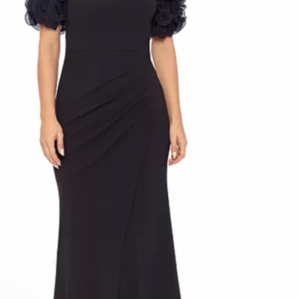 Ashley black evening gown/ mother of the bride